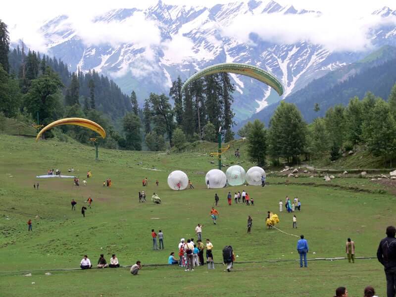 solang valley manali tourist places