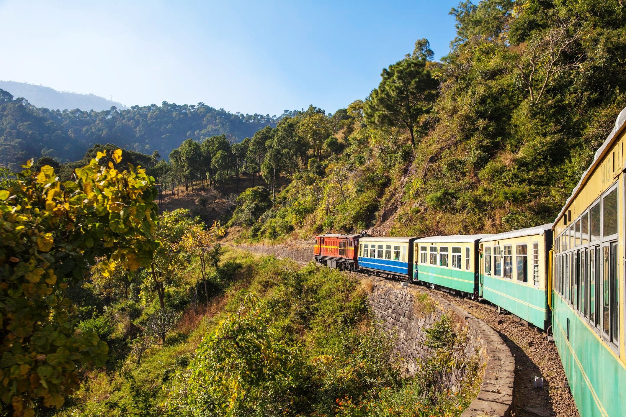 delhi to shimla train journey