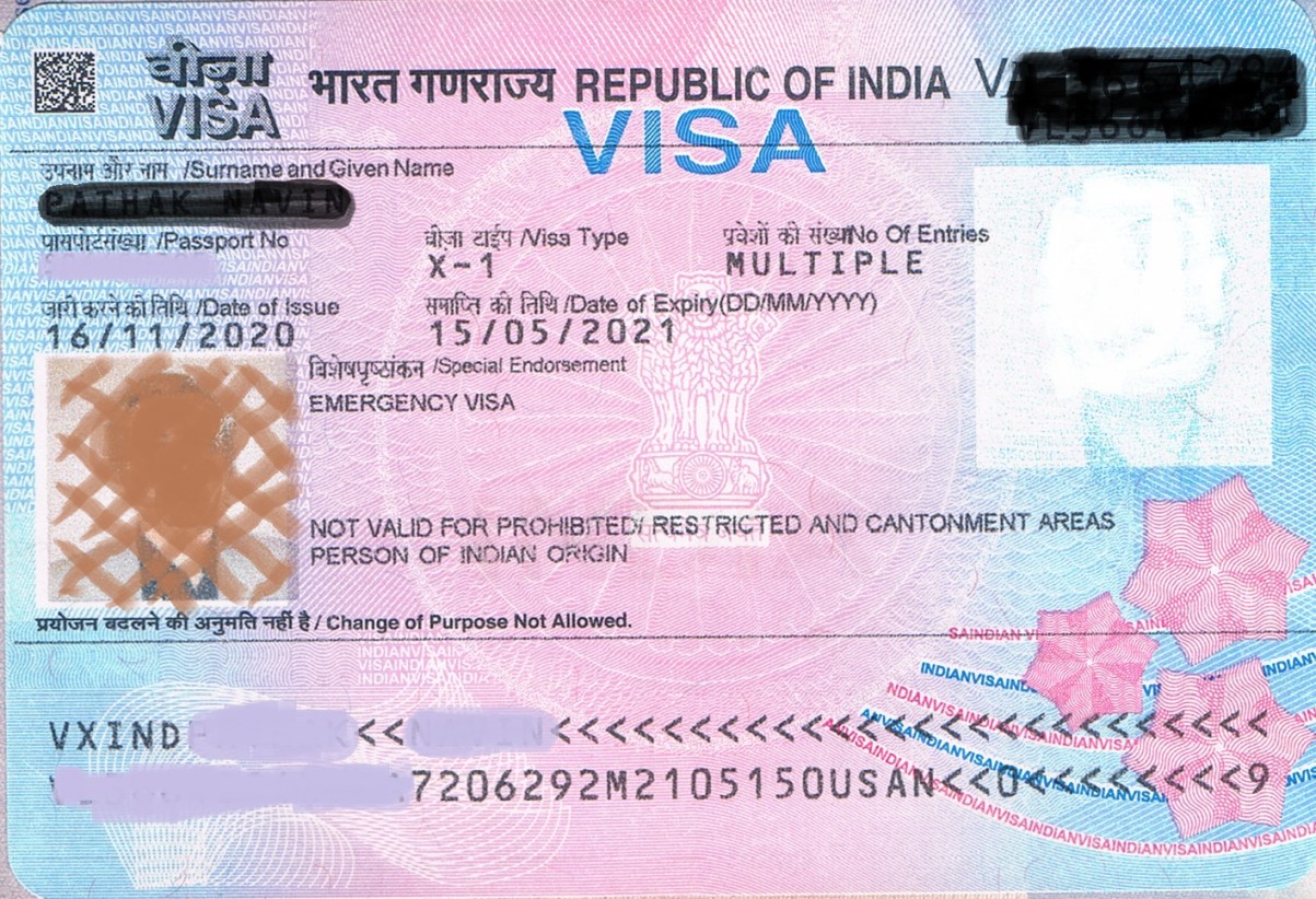 what is indian travel document
