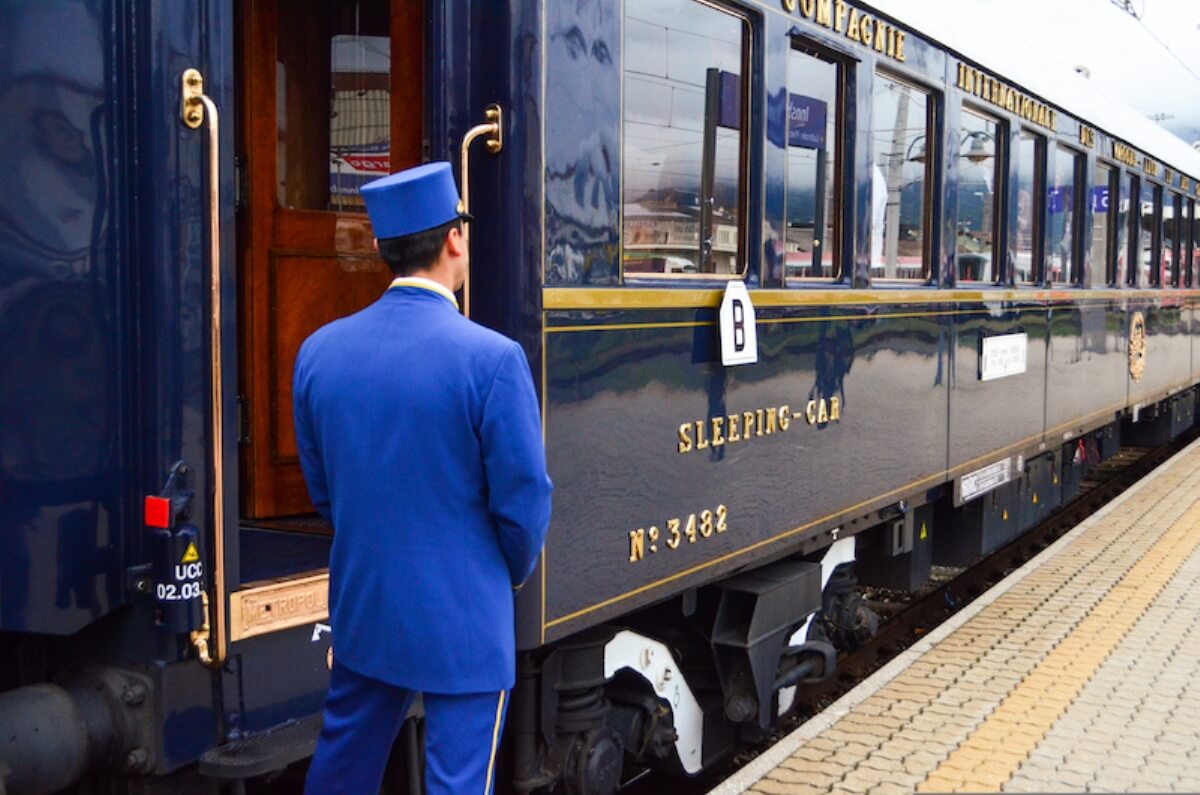 Italy is welcoming the historical Orient Express train after 46 years ...